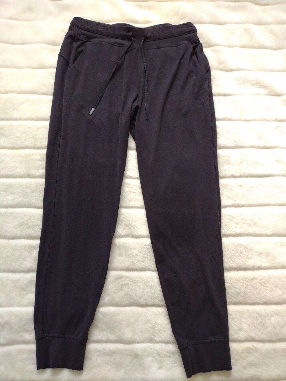 Lululemon Women's Sweat Pants Black Size 10 Nylon Lycra